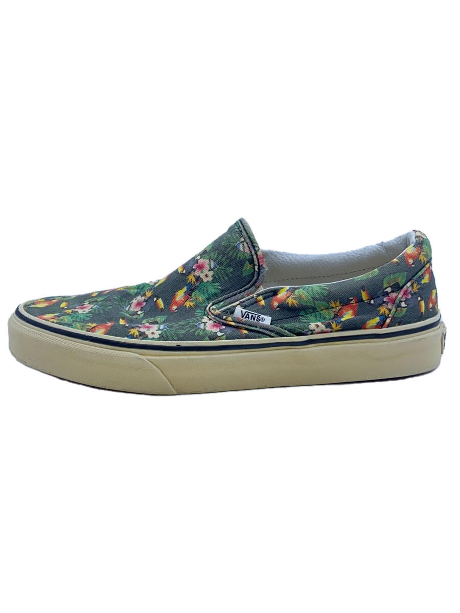 【中古】VANS◆ローカットスニーカー/24cm/GRN/721278【シューズ】