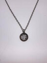 【中古】HUF◆REGIONAL NECKLACE SILVER/ネックレス/SLV/トップ有/メンズ【服飾雑貨他】