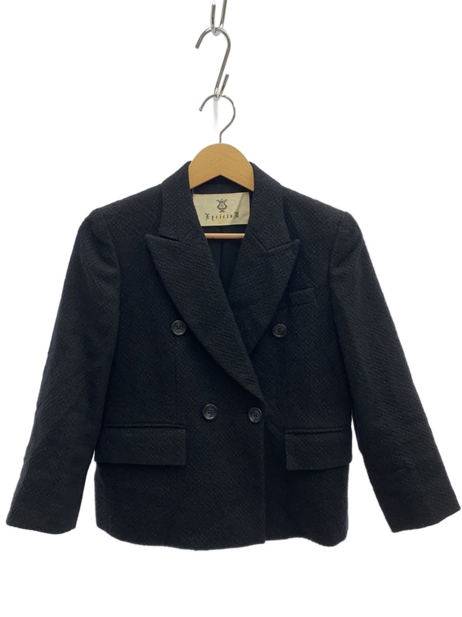 LyricisM◆テーラードジャケット/1/ウール/BLK