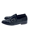 【中古】PRADA◆ドレスシューズ/UK7/BLK【シューズ】