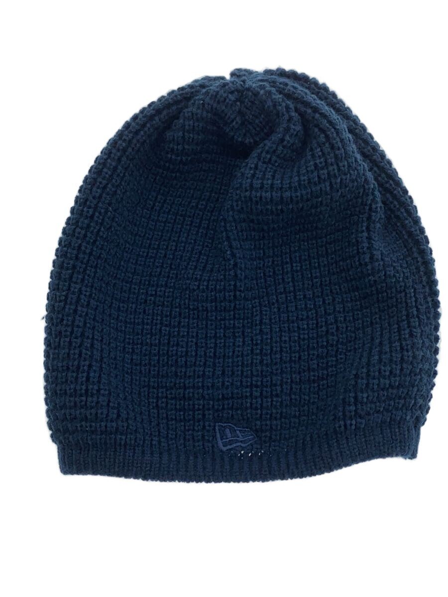 【中古】NEW ERA◆ニットキャップ/FREE/アクリル/NVY/メンズ【服飾雑貨他】