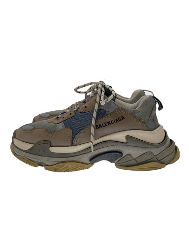 【中古】BALENCIAGA◆ローカットスニーカー/27cm/GRY/536737【シューズ】 【中古】BALENCIAGA◆ローカットスニーカー/27cm/GRY/536737【シューズ】