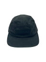 【中古】Supreme◆24SS/Painted Camp Cap Black/キャップ/--/コットン/BLK/メンズ【服飾雑貨他】