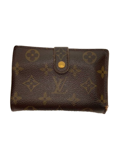 【中古】LOUIS VUITTON◆ポルト・モネ・ビエ・ヴィエノワ_モノグラム・キャンバス_BRW/PVC/BRW/レディース【服飾雑貨他】 【中古】LOUIS VUITTON◆ポルト・モネ・ビエ・ヴィエノワ_モノグラム・キャンバス_BRW/PVC/BRW/レディース【服飾雑貨他】
