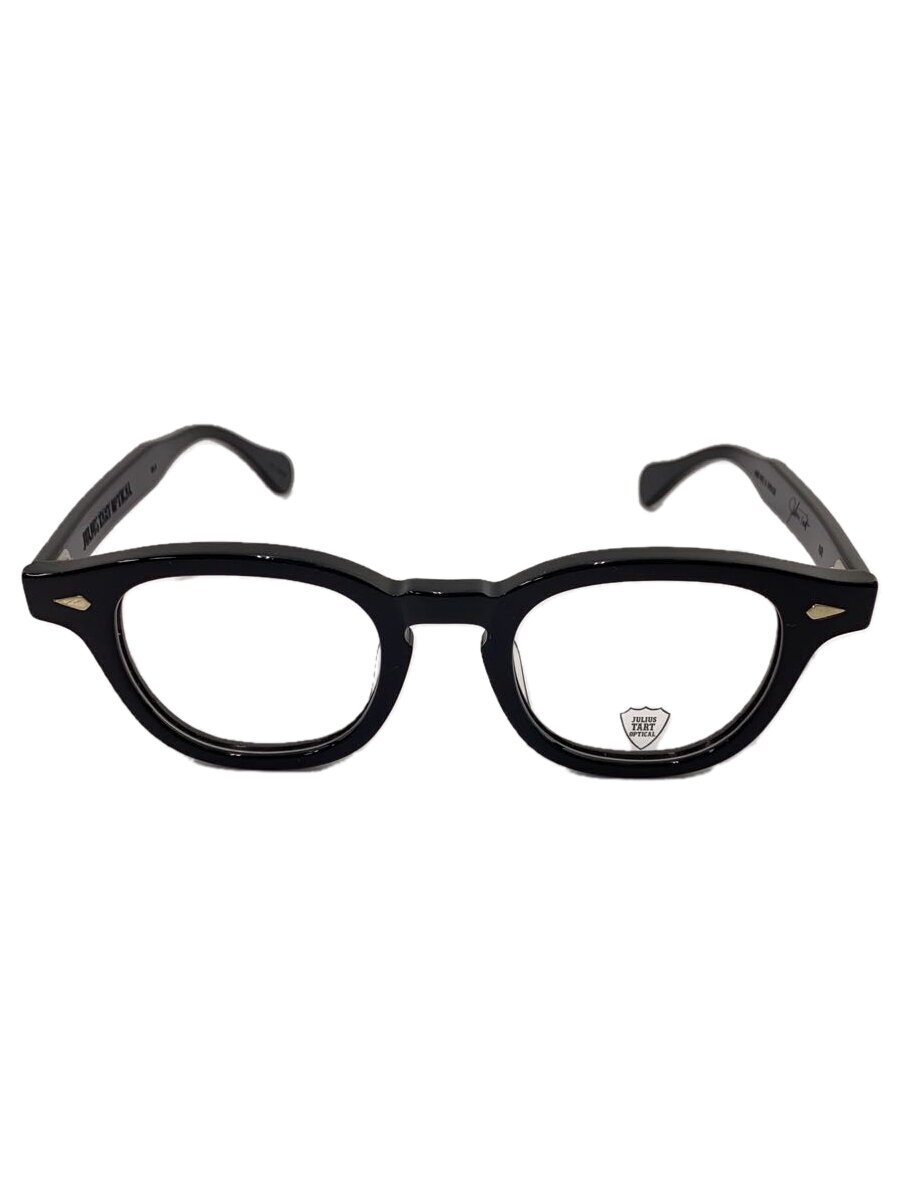 Less Than Human - 【中古】JULIUS TART OPTICAL ENTERPRISE◆AR/46□22/日本製/デモレンズ/メガネ/ウェリントン/BLK/CLR/メンズ/PL-002A//【服飾雑貨他】