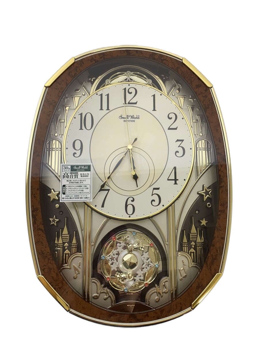 定価60000円RHYTHM リズム 報時付き電波掛け時計 ペデルセンR RHYTHM リズム 報時付き電波掛け時計 ペデルセンR【4mna03rh06