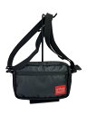 【中古】Manhattan Portage◆ショルダーバッグ/ポリエステル/BLK/無地【バッグ】