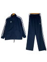 【中古】adidas◆スポーツウェアー/上下セット/S/ネイビー/JDW001【スポーツ】