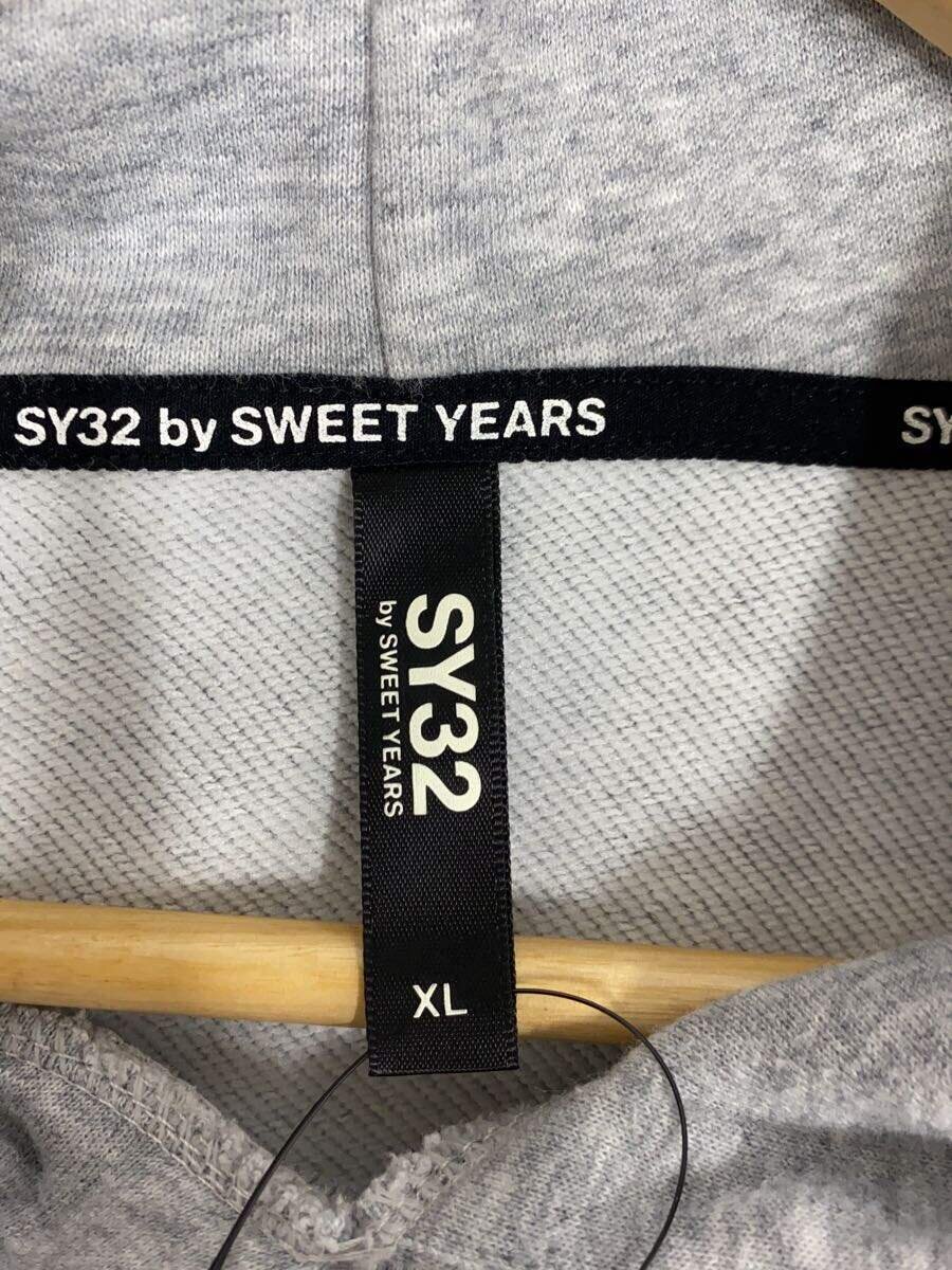 【中古】SY32 by SWEET YEARS◆パーカー/XL/コットン/GRY/TNS1771【メンズウェア】
