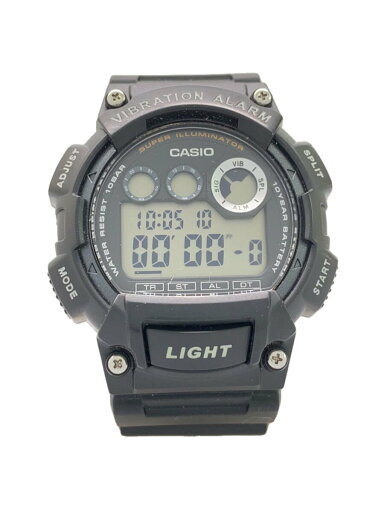 【中古】CASIO◆クォーツ腕時計/デジタル/BLK/W-735H【服飾雑貨他】 【中古】CASIO◆クォーツ腕時計/デジタル/BLK/W-735H【服飾雑貨他】