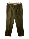 【中古】ITALIAN MILITARY◆タックトラウザー/スラックスパンツ/--/コットン/BRW/45651【メンズウェア】(4)