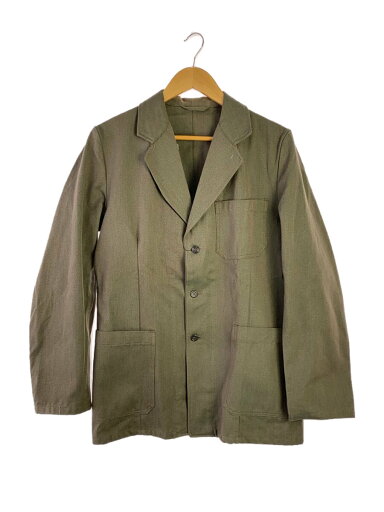 【中古】MILITARY◆テーラードジャケット/--/コットン/GRN【メンズウェア】 【中古】MILITARY◆テーラードジャケット/--/コットン/GRN【メンズウェア】