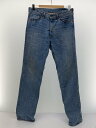 【中古】Levi’s◆ボトム/33/デニム/BLU/502【メンズウェア】