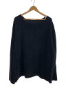 【中古】CITYSHOP◆23SS/PE WASH PULLOVER/FREE/ポリエステル/BLK/23-050-042-2060-1-0【レディースウェア】