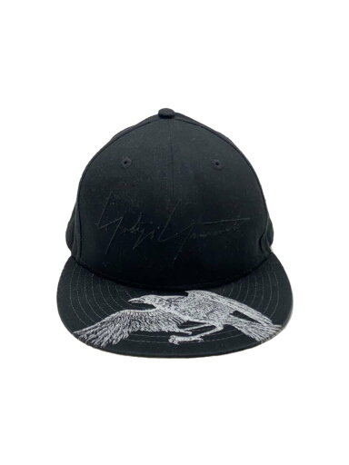 【中古】yohji yamamoto POUR HOMME◆× NEW ERA 59FIFTY CROW LOGO/キャップ/7 1/4/BLK/メンズ/HG-H71-970//【服飾雑貨他】 【中古】yohji yamamoto POUR HOMME◆× NEW ERA 59FIFTY CROW LOGO/キャップ/7 1/4/BLK/メンズ/HG-H71-970//【服飾雑貨他】