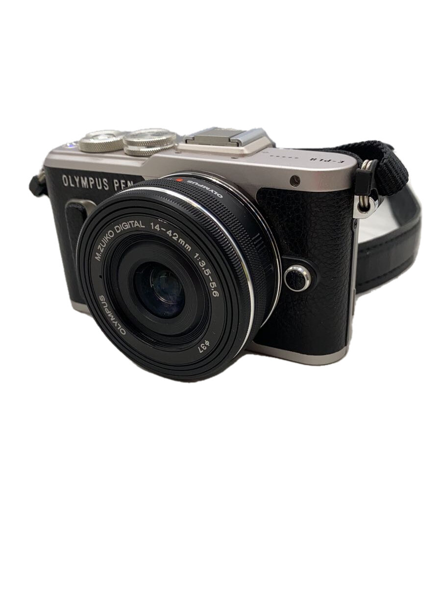 【中古】OM SYSTEM(OLYMPUS)◆デジタル一眼カメラ OLYMPUS PEN E-PL8 14-42mm EZレンズキット [ブラック]【カメラ】
