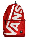 【中古】VANS◆スピル オーバーバックパック/リュック/ナイロン/RED/VA18FW-MB04【バッグ】