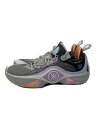 【中古】LI-NING◆ローカットスニーカー/27cm/GRY【シューズ】(4)
