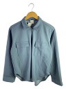 【中古】6(ROKU) BEAUTY & YOUTH UNITED ARROWS◆SKIPPER SHIRT/長袖シャツ/FREE/ポリエステル/8612-24...