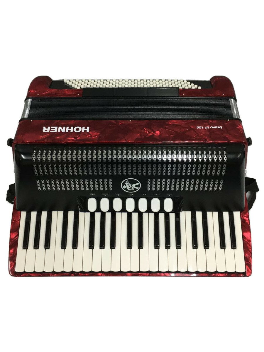 【中古】HOHNER◆鍵盤楽器/bravoIII120/ホーナー/アコーディオン【楽器】