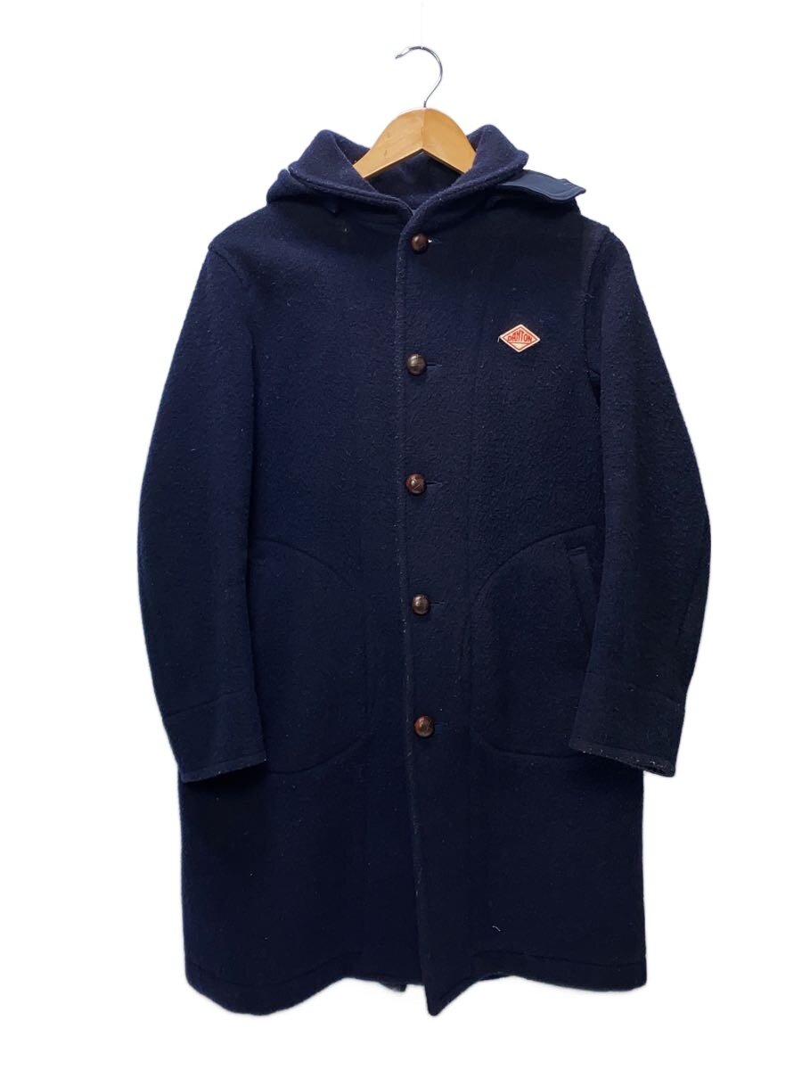DANTON◆WOOL MOSSER SINGLE HOOD COAT/コート/36/ウール/NVY/17A-SL-001