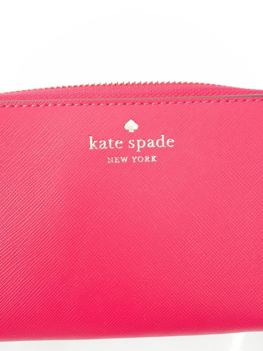【中古】kate spade new york◆2つ折り財布/--/PNK/レディース/k4697【服飾雑貨他】