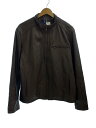 【中古】COLE HAAN◆Streamlined Moto Leather Jacket/レザージャケット・ブルゾン/534A2560【メンズウェア】