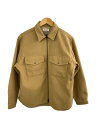 yÁzSteven AlanMLTN WORK ZIP SHIRT/WPbg/S/|GXe/BEG/8111-173-0626yYEFAz