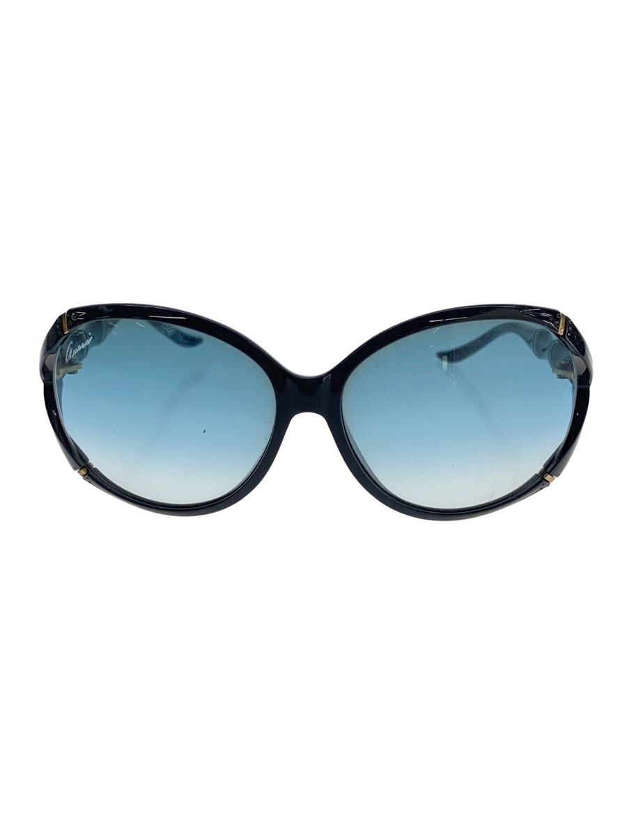 【中古】GUCCI◆サングラス/バンブー/プラスチック/BLK/メンズ...(4.0)