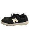 【中古】NEW BALANCE◆ローカットスニーカー/27cm/BLK/ポリエステル/CT10HEA【シューズ】