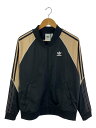 【中古】adidas◆ジャージ/M/ナイロン/BLK/hi3000【メンズウェア】