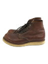 【中古】RED WING◆ブーツ/27.5cm/BRW/レザー/9111【シューズ】