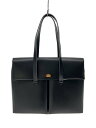 【中古】irose◆トートバッグ/フェイクレザー/BLK【バッグ】