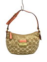 【中古】COACH◆ハンドバッグ/--/BEG/モノグラム/43740//【バッグ】