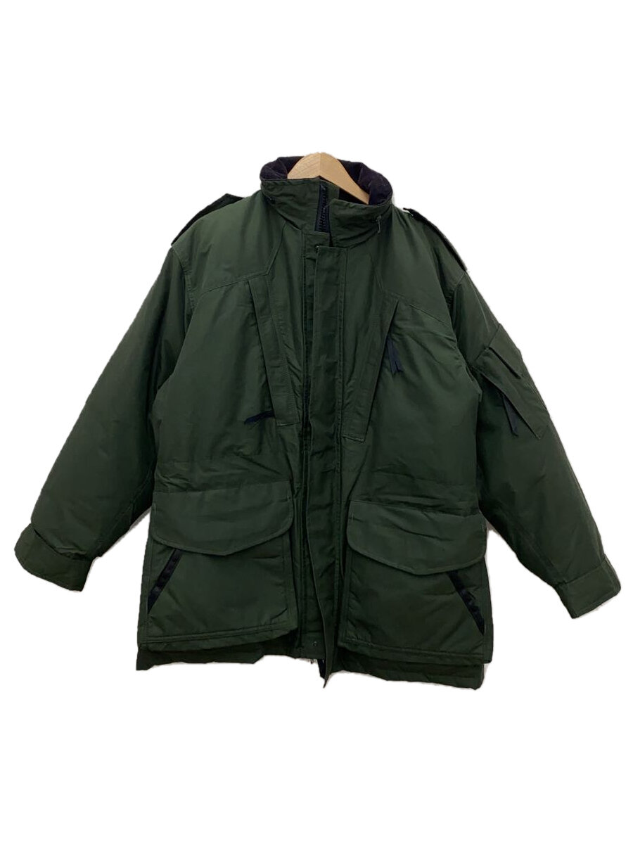 【中古】CANADA GOOSE◆ダウンジャケット/L/コットン/グリーン/無地/9519【メンズウェア】