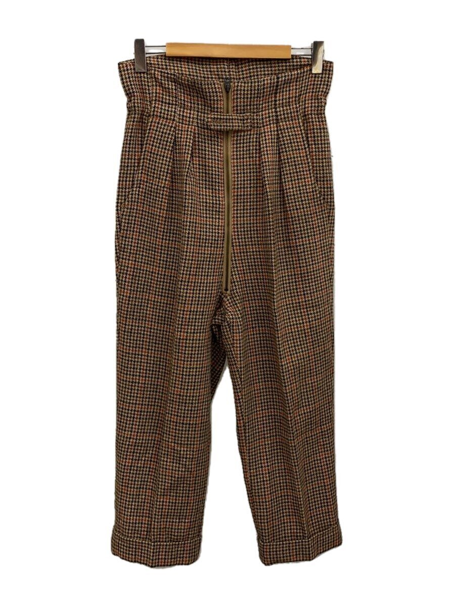 【中古】NEAT◆WOOL GUN CLUB CHECK FLIGHT PANTS/前ボタン欠け/M/ウール【メンズウェア】