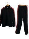 【中古】PUMA◆セットアップ/スポーツウェアー/M/BLK/527754-01/527755-01【スポーツ】