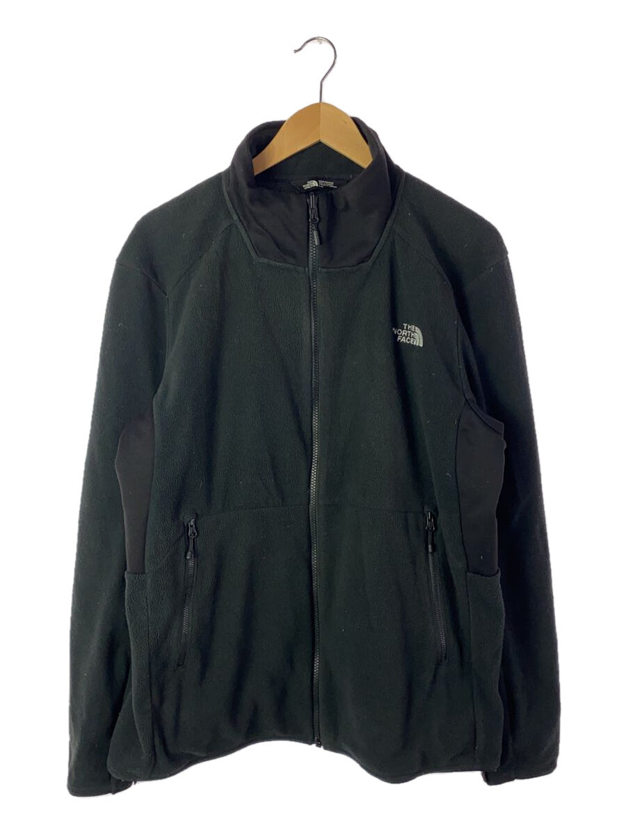 【中古】THE NORTH FACE◆フリースジャケット/L/コットン/ブラック【メンズウェア】