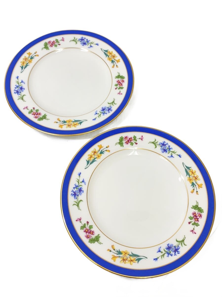 【中古】TIFFANY&Co.◆プレート/2点セット/WHT【キッチン用品】