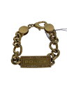 【中古】POLICE◆ブレスレット/--/GLD/メンズ【服飾雑貨他】