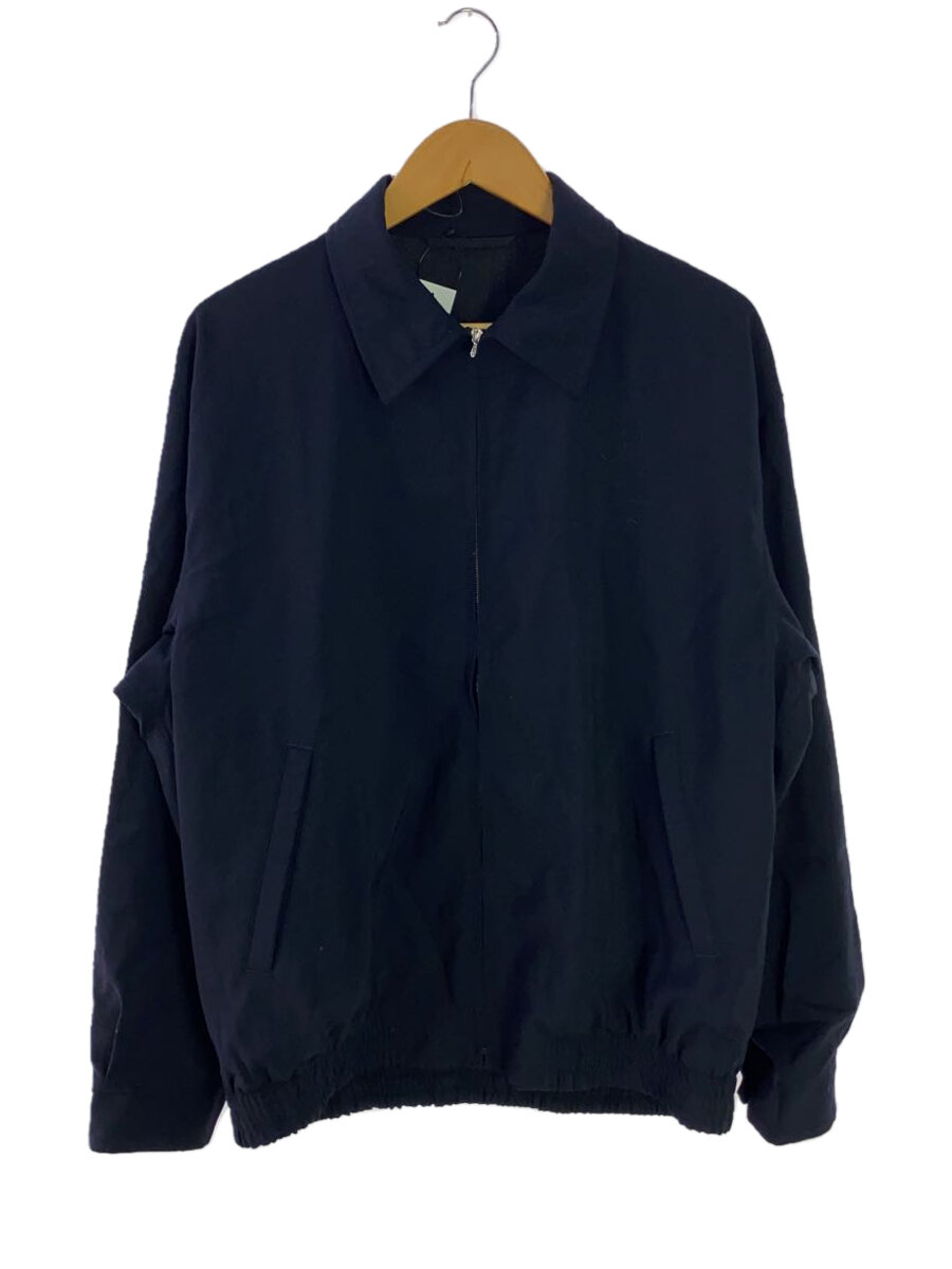 【中古】COMOLI◆ウールスイングトップ/2/ウール/NVY/無地/X01-01006//【メンズウェア】