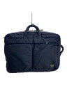 【中古】PORTER◆ブリーフケース/ナイロン/BLK/TANKER/タンカー/3WAYバッグ/肩掛け紐欠品/割れ有//【バッグ】