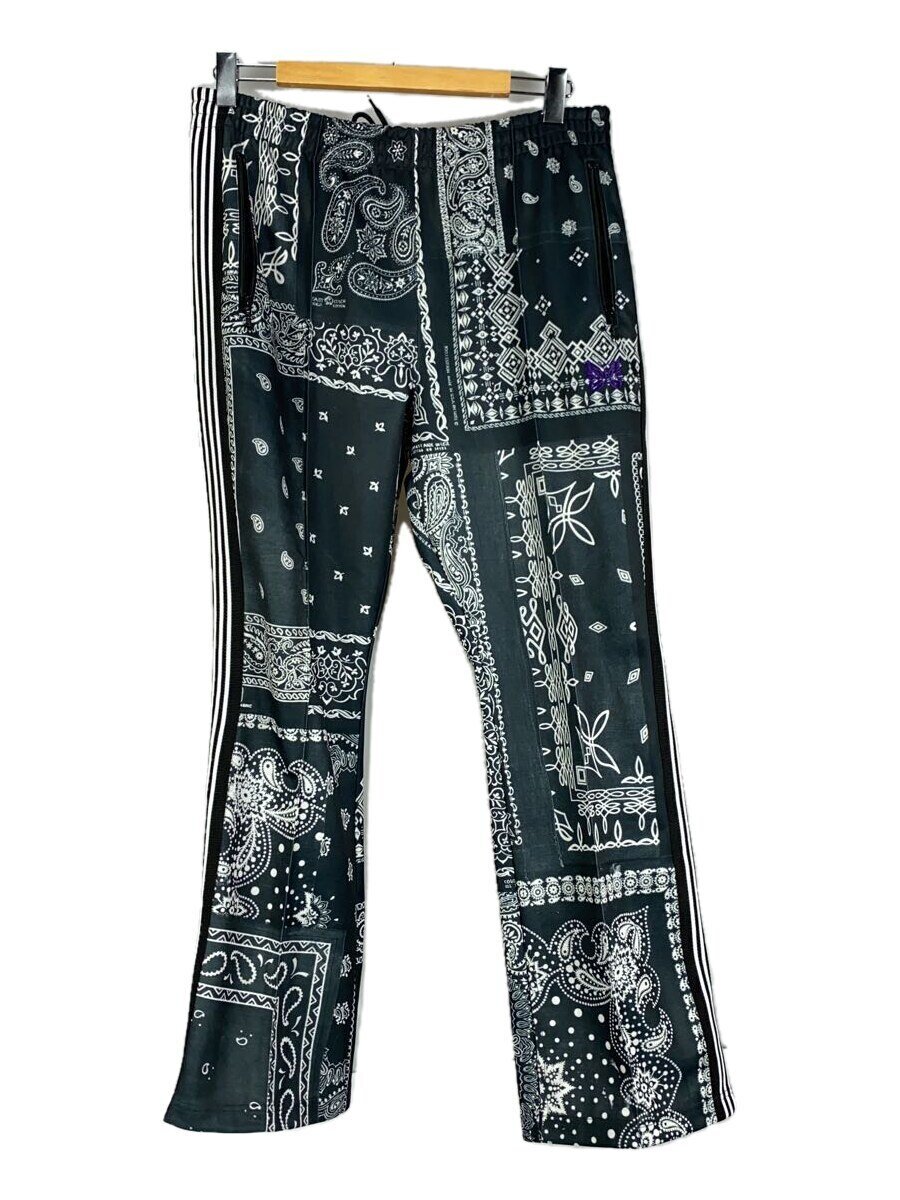 【中古】Needles◆ボトム/L/ポリエステル/BLK/ペーズリー/PU1721【メンズウェア】
