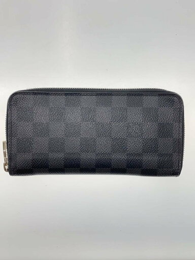 【中古】LOUIS VUITTON◆ポルト・フォイユ・ヴァスコ_ダミエ・グラフィット_BLK/PVC/BLK/チェック/メンズ【服飾雑貨他】 【中古】LOUIS VUITTON◆ポルト・フォイユ・ヴァスコ_ダミエ・グラフィット_BLK/PVC/BLK/チェック/メンズ【服飾雑貨他】
