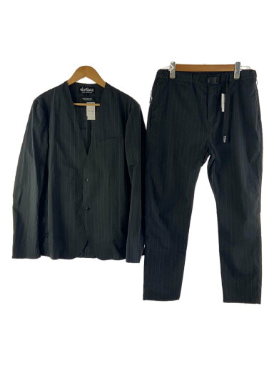【中古】WILDTHINGS◆セットアップ/L/ポリエステル/GRY/ストライプ/WT19311AD-NU//【メンズウェア】 【中古】WILDTHINGS◆セットアップ/L/ポリエステル/GRY/ストライプ/WT19311AD-NU//【メンズウェア】