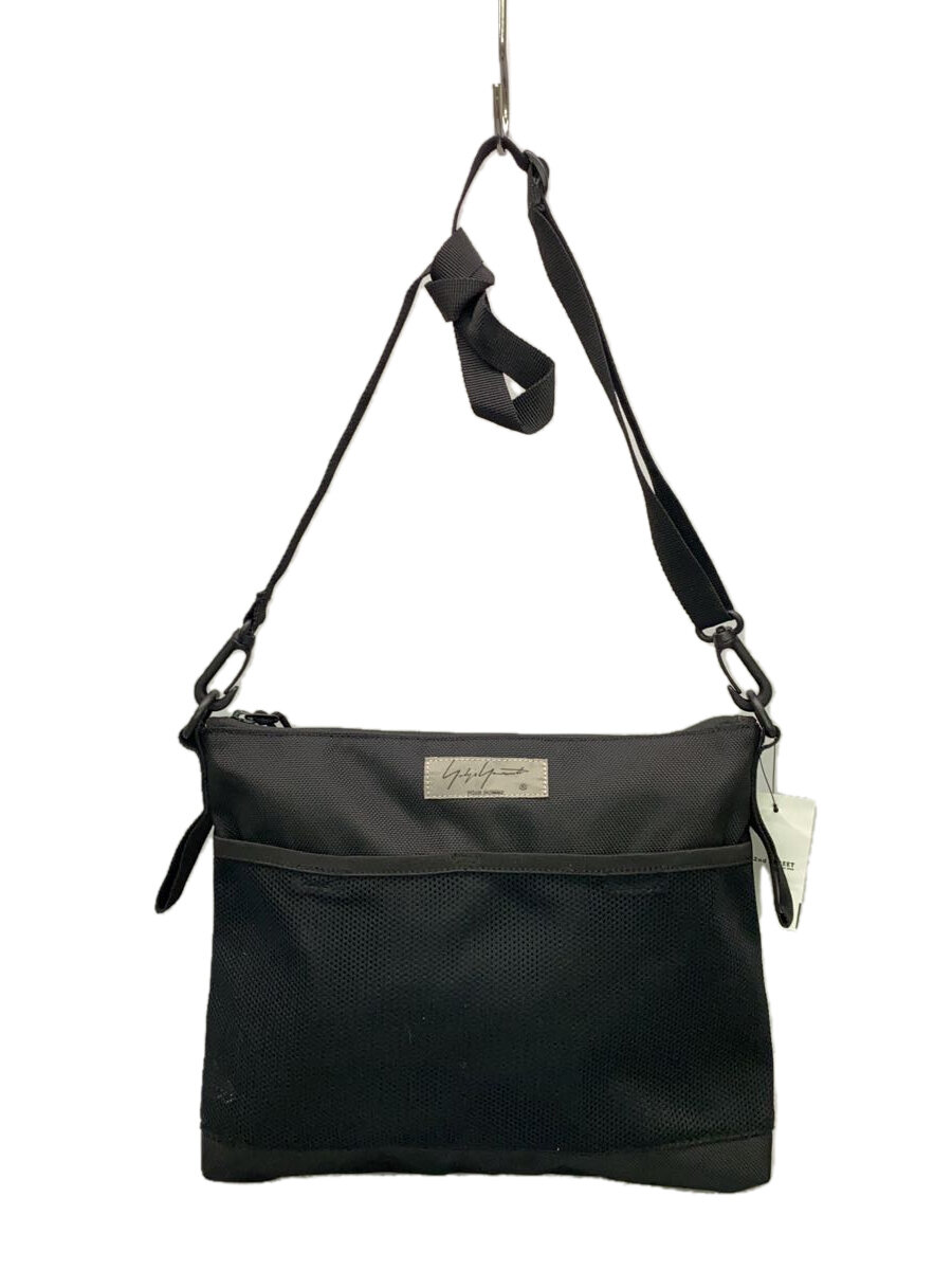 【中古】YOHJI YAMAMOTO◆バッグ/サコッシュ/BLK/HH-140-960【バッグ】