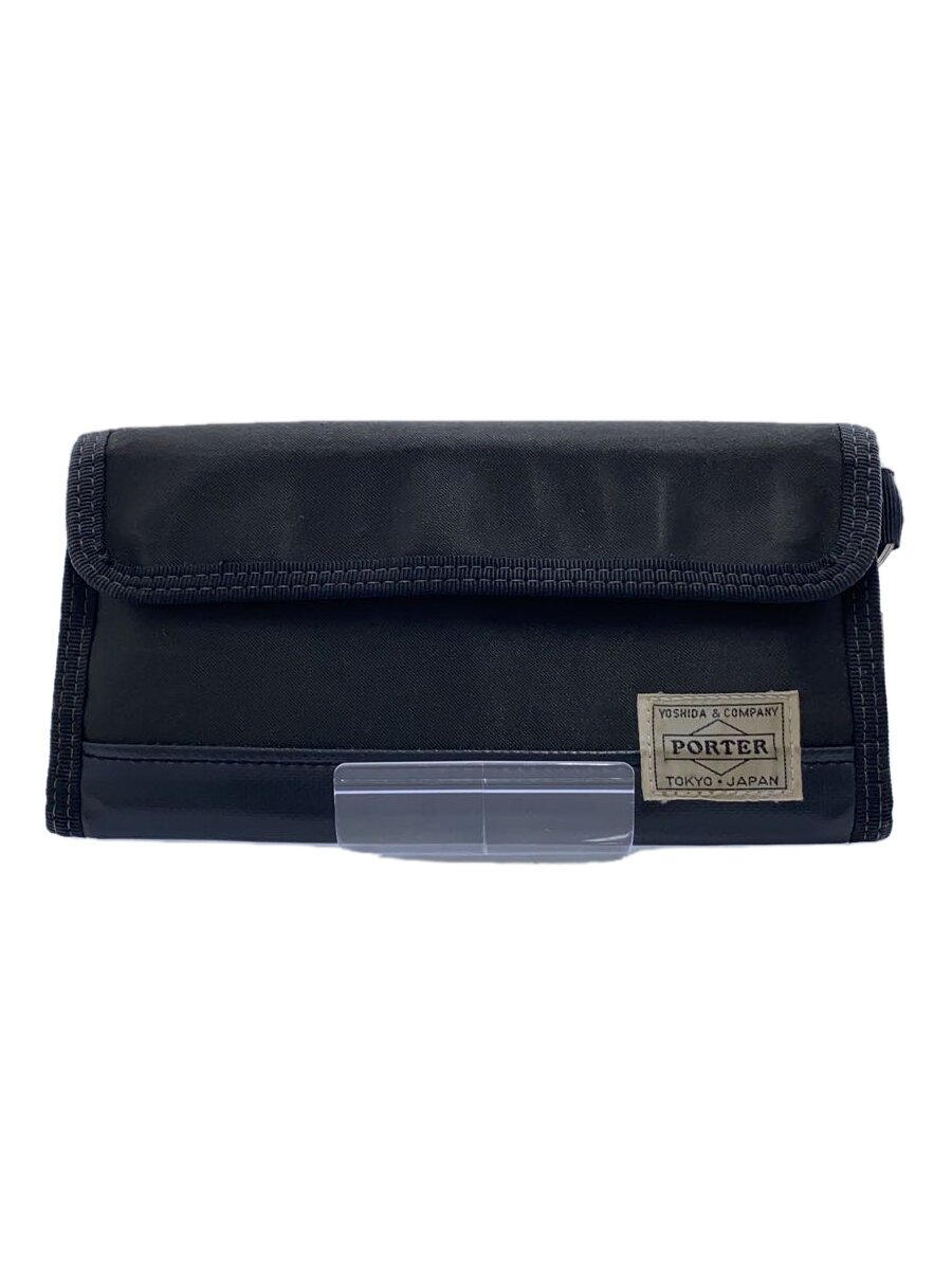 【中古】PORTER◆長財布/--/BLK/メンズ【服飾雑貨他】