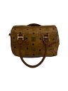 【中古】MCM◆ミニボストンバッグ/PVC/CML/総柄【バッグ】(4)