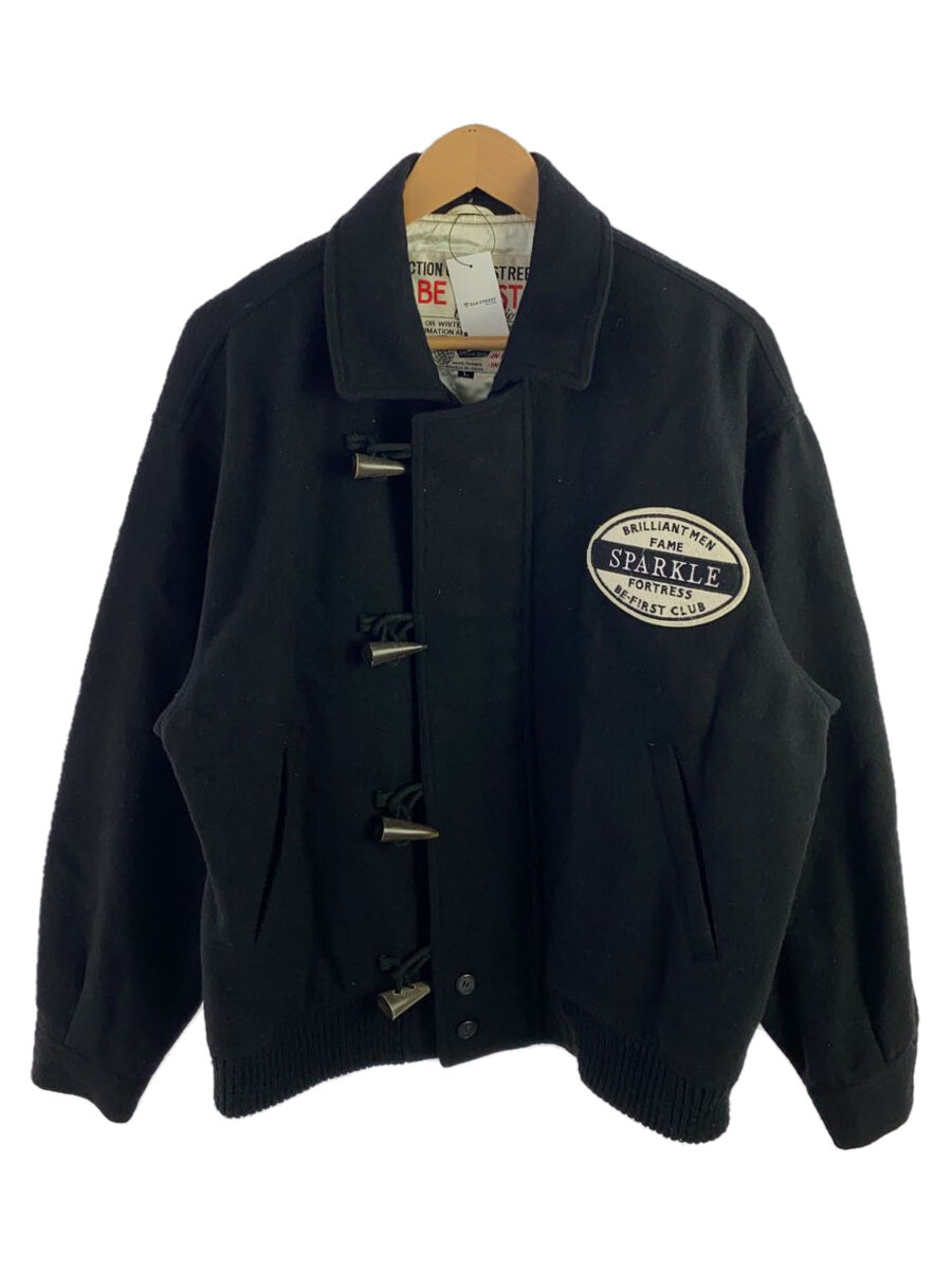 【中古】ブルゾン/L/ウール/BLK【メンズウェア】