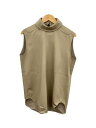 【中古】THE RERACS◆トップス/38/ポリエステル/BEG/21SS-RECS-313L-J【レディースウェア】